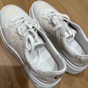 Gucci Women’s GG Embossed Sneakers – Brand New!